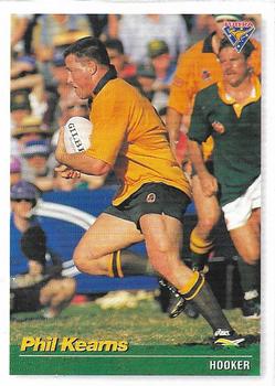1995 Futera Rugby Union #14 Phil Kearns Front